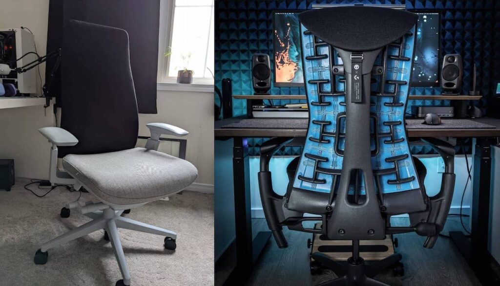 Haworth Fern vs Embody from Herman Miller – which is the best office chair for long hours?